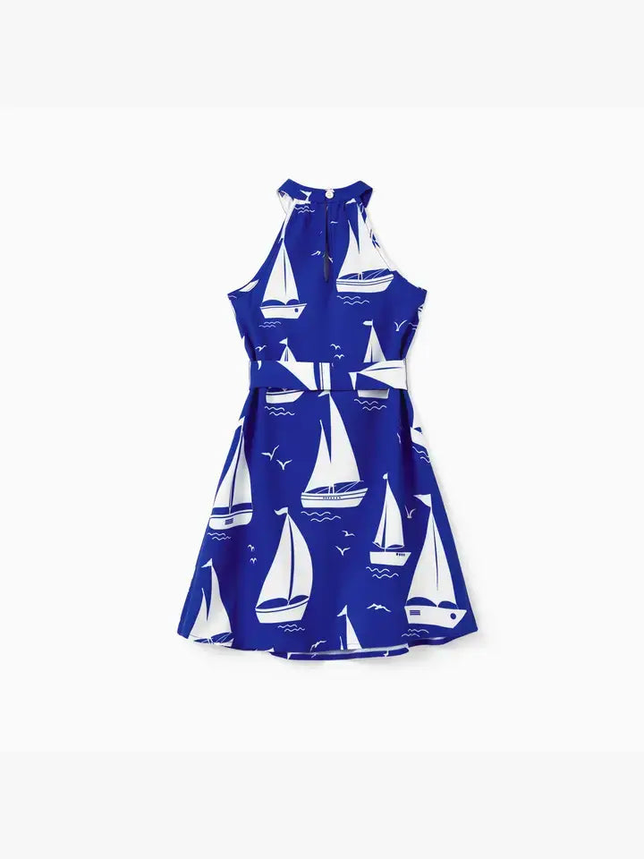 Toddler/Kid Girl Geometric Dress