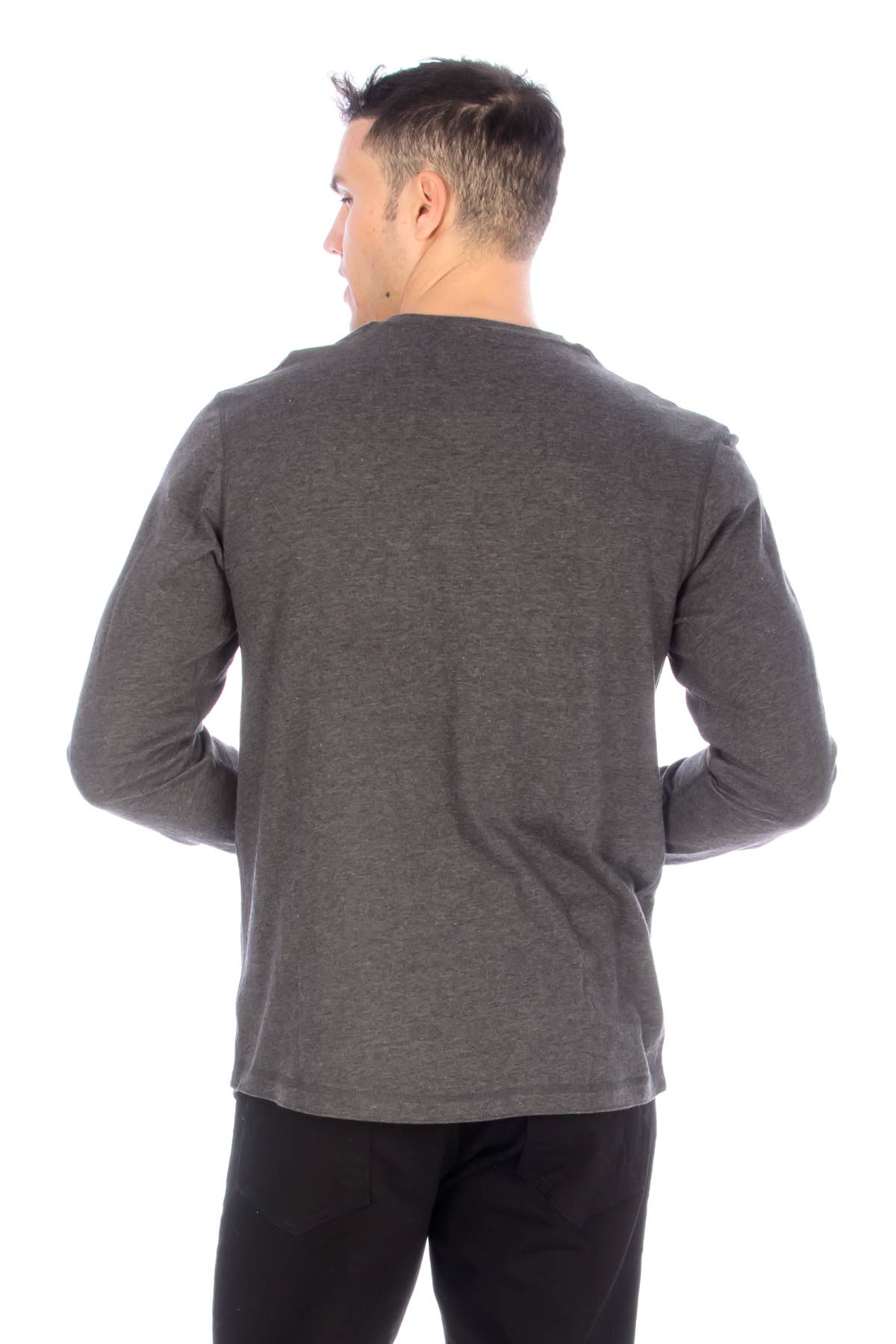 Hawk's Bay Long Sleeve Henley T-Shirt