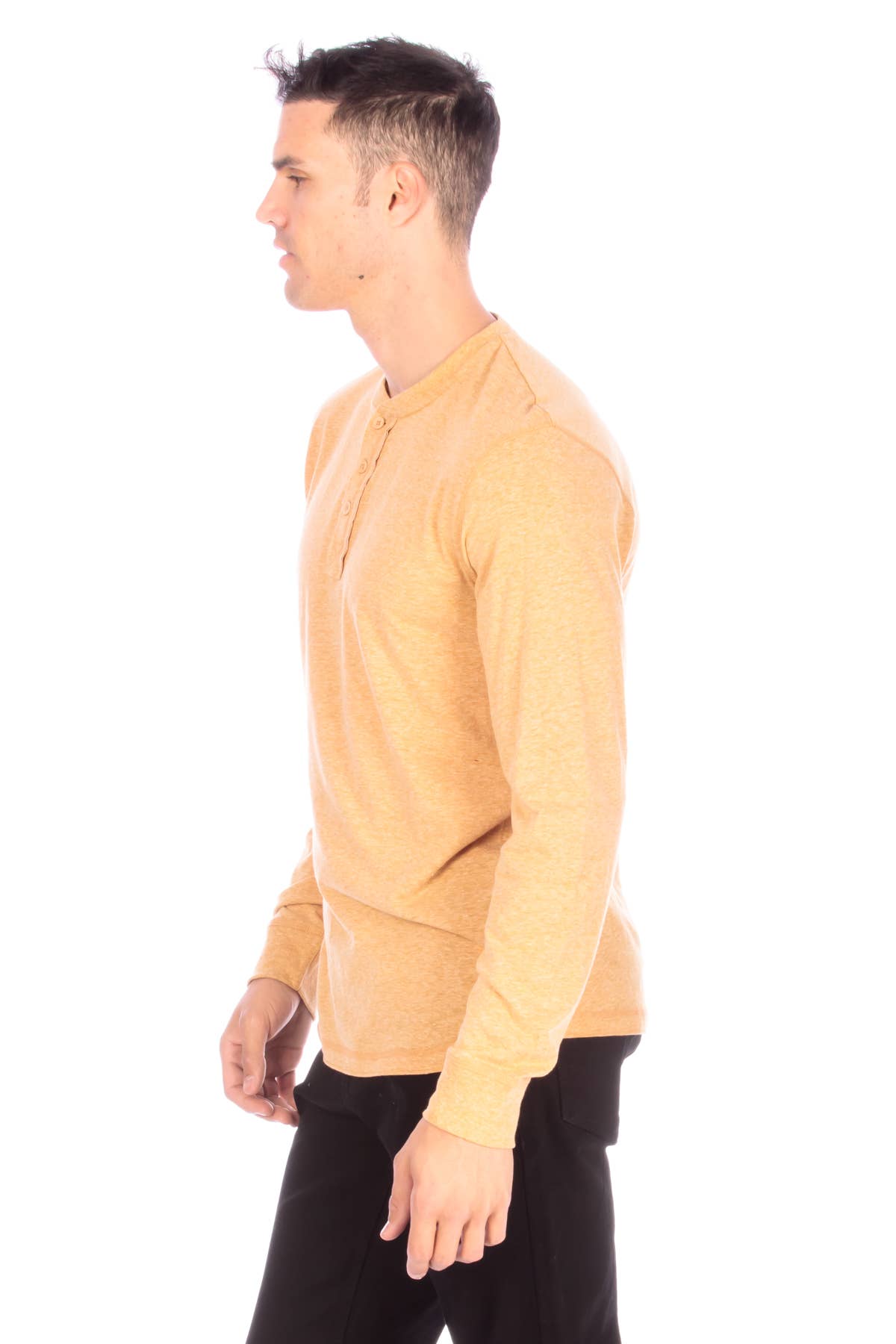 Hawk's Bay Long Sleeve Henley T-Shirt