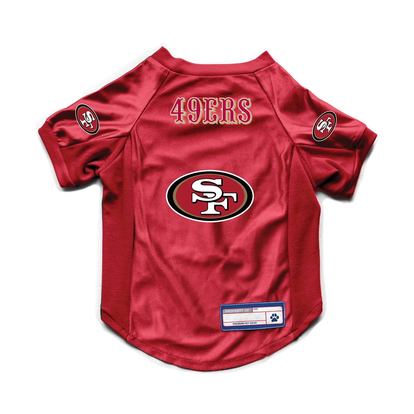NFL San Francisco 49ers Pet Stretch Jersey