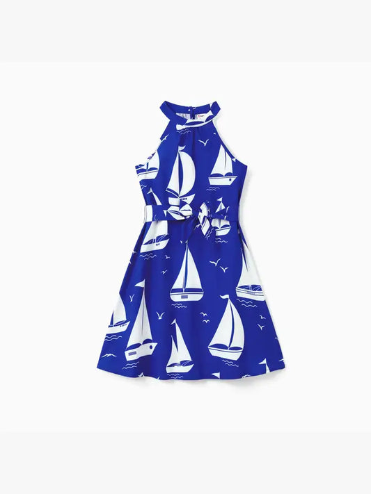 Toddler/Kid Girl Geometric Dress